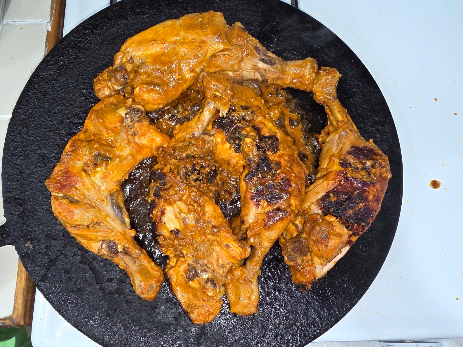 Sizzling Tawa Chicken Roast
